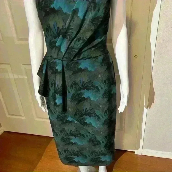 Chiara Boni La Petite Robe Phillida Floral Sheath Cocktail Dress Italy 46 - Picture 12 of 14